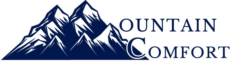 Logo for Mountain Comfort Heating and Cooling, an HVAC service company in Show Low, AZ.
